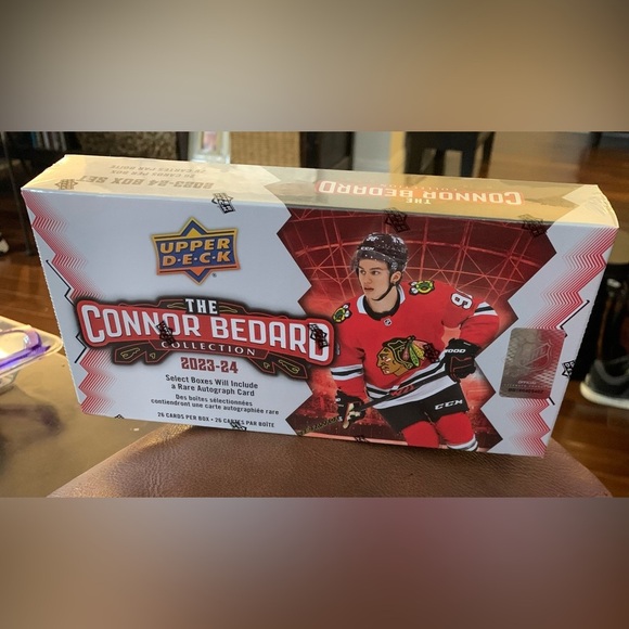 Upper Deck 2023-24 Connor Bedard Sealed Collection Box - Picture 1 of 2